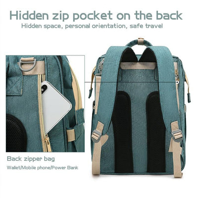 Multi-functional Unisex Backpack & Baby Bassinet - Niches Store