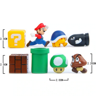 Super Mario Fridge Magnets