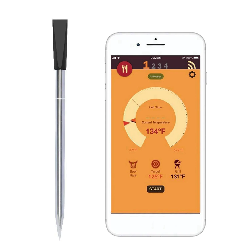 BBQ Wireless Thermometer with Bluethooth