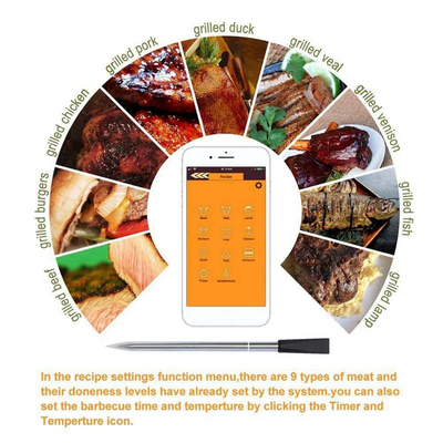 BBQ Wireless Thermometer with Bluethooth - Niches Store