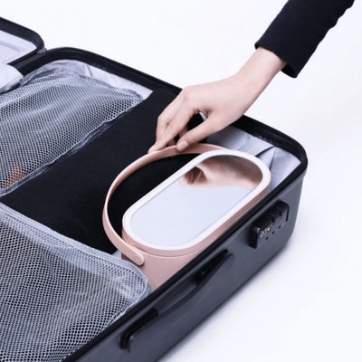 BeautyBox  - Portable Makeup Case With LED Mirror - Niches Store