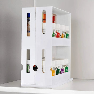 BetterRack - Pull Out Rotating Spice Rack - Niches Store