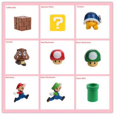 Super Mario Fridge Magnets