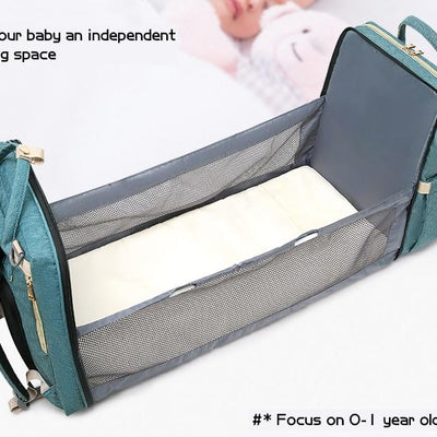 Multi-functional Unisex Backpack & Baby Bassinet - Niches Store