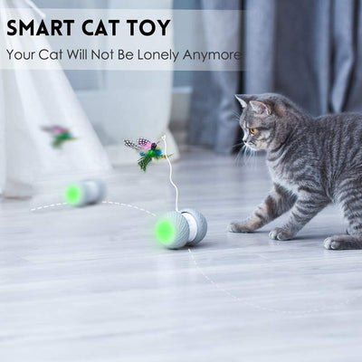 CatBot - Interactive Robotic Teaser Cat Toy - Niches Store