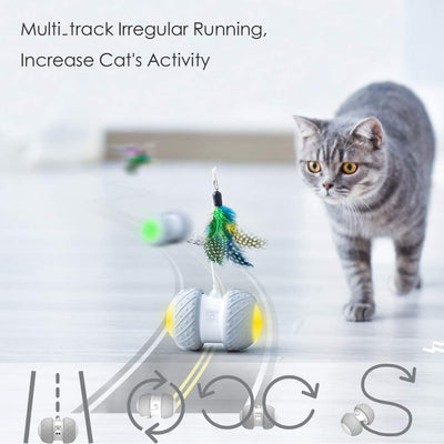 CatBot - Interactive Robotic Teaser Cat Toy - Niches Store