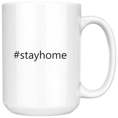 Most Popular Hashtag on a Mug | #stayhome | Elegance | US Seller - Niches Store