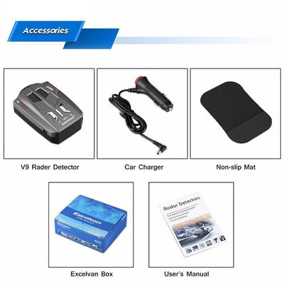 LED Radar Detector - Car Speed Testing System - Niches Store