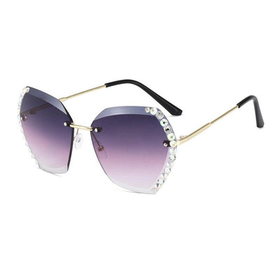 Luxury Crystal Sunglasses | UV400 - Niches Store