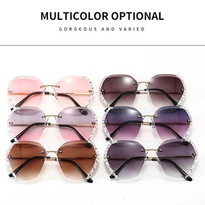 Luxury Crystal Sunglasses | UV400 - Niches Store