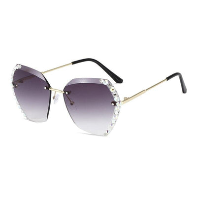 Luxury Crystal Sunglasses | UV400 - Niches Store