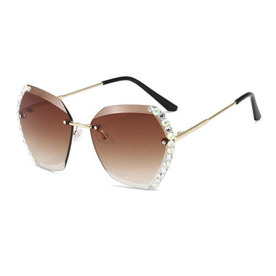 Luxury Crystal Sunglasses | UV400 - Niches Store