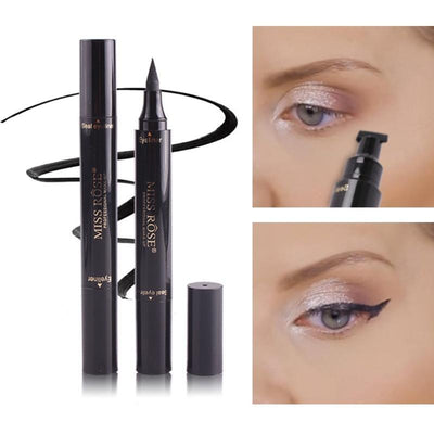 2 in 1 Liquid Eyeliner with Wing Stamp - Niches Store