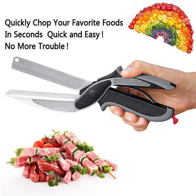 Innovative 2 in 1 Knife and Cutting Board - Niches Store