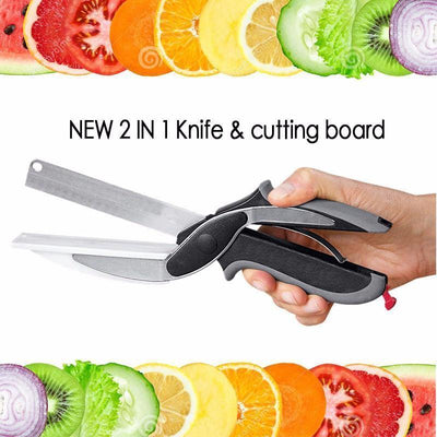 Innovative 2 in 1 Knife and Cutting Board - Niches Store