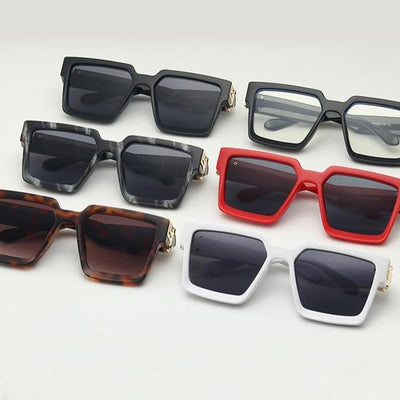 Retro Square Sunglasses People Ins Popular Sun Glasses Unisex UV400