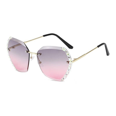 Luxury Crystal Sunglasses | UV400 - Niches Store