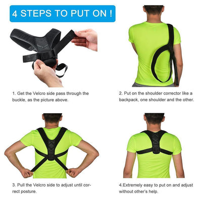 BodyWellness™ Posture Corrector (Adjustable to All Body Sizes) - Niches Store