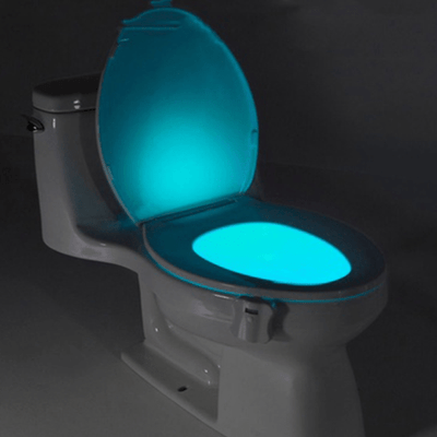 8 Color Led Sensored Toilet Potlight - Niches Store