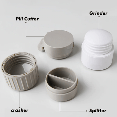 Easy Pill Cutter & Crusher Storage - Niches Store