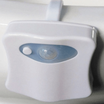 8 Color Led Sensored Toilet Potlight - Niches Store