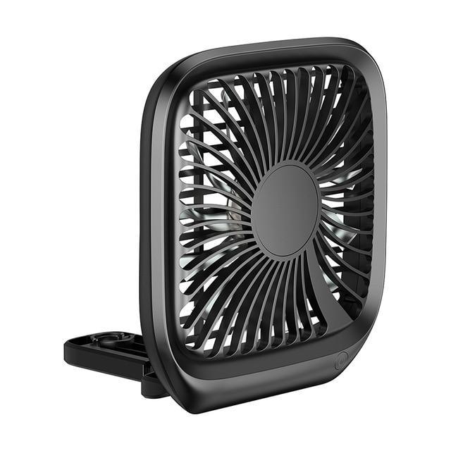 Car Backseat Fan - Foldable Multi Use Cooler Fan