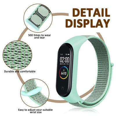 Nylon Strap for Xiaomi Mi band 5 Bracelet Mi - Niches Store