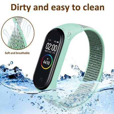 Nylon Strap for Xiaomi Mi band 5 Bracelet Mi - Niches Store