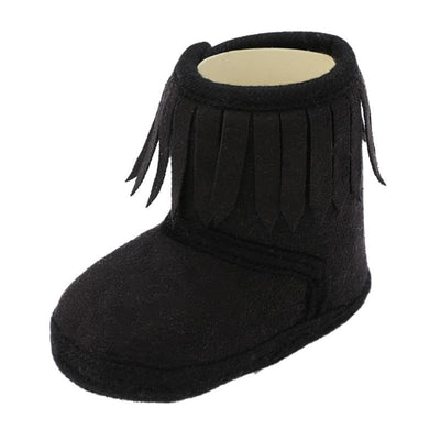 Newborn Baby Winter Fringe Boots Girl | 0-18M - Niches Store