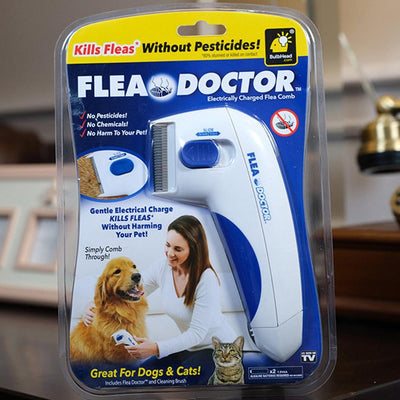 Pet Electric Mites | Flea Cleaning Sputum Brush | - Niches Store