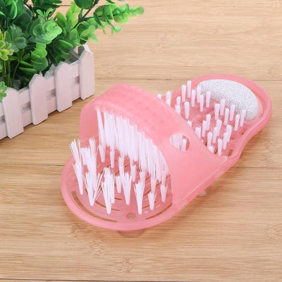 Shower Brush Slippers & Massage for Feet Bathroom - Niches Store