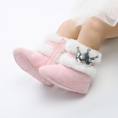 Newborn Infant Mid-Calf Baby Girls Boots - Niches Store