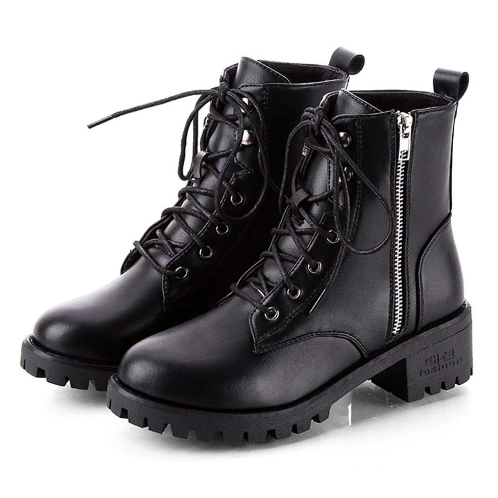 Motorcycle Army Punk Boots