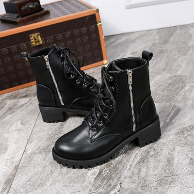 Motorcycle Army Punk Boots - Niches Store