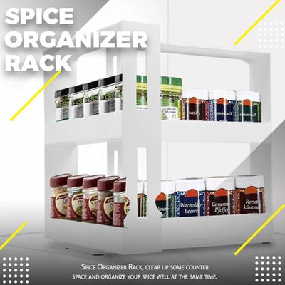 BetterRack - Pull Out Rotating Spice Rack - Niches Store