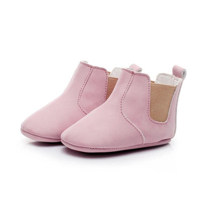 Baby Elastic PU Leather Boots - Niches Store