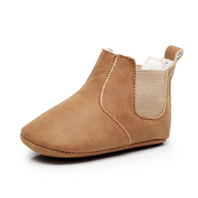 Baby Elastic PU Leather Boots - Niches Store