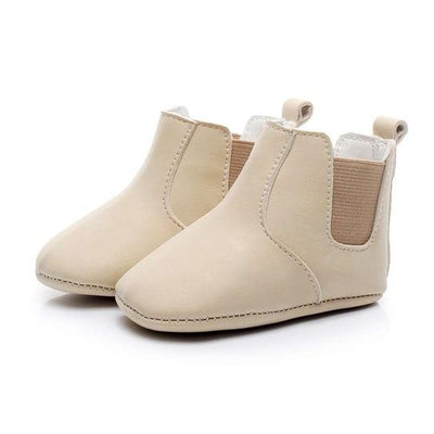 Baby Elastic PU Leather Boots - Niches Store