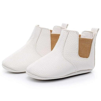 Baby Elastic PU Leather Boots - Niches Store