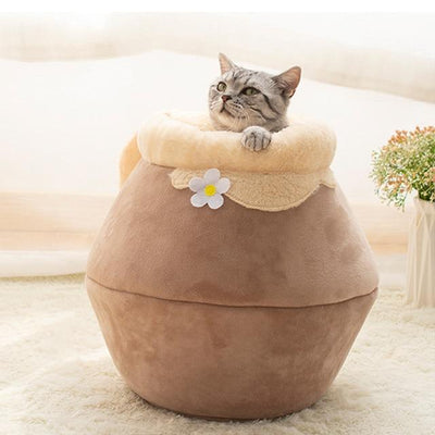 CozyPot - 3 In 1 Transforming Cave and Bed Cat Cushion - Niches Store