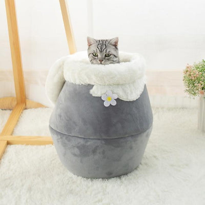 CozyPot - 3 In 1 Transforming Cave and Bed Cat Cushion - Niches Store