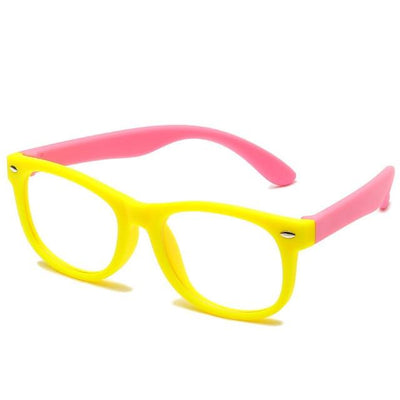 New Anti blue Light Kids Glasses | Square Optical Frame w/UV400 - Niches Store