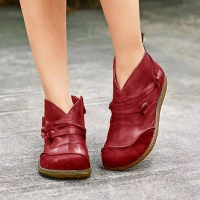 Retro  Fashion Boots | Genuine Leather - Niches Store