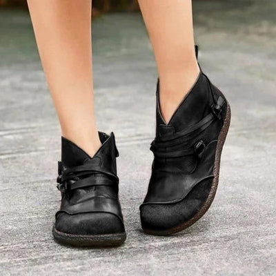 Retro  Fashion Boots | Genuine Leather - Niches Store