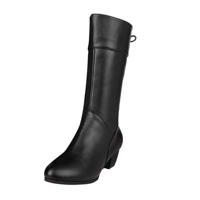 Mid Calf Boots Casual - Niches Store