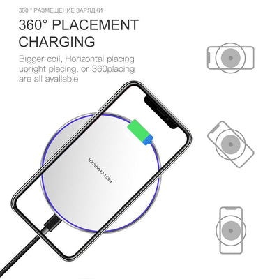 Fast Wireless Charger Pad - Niches Store