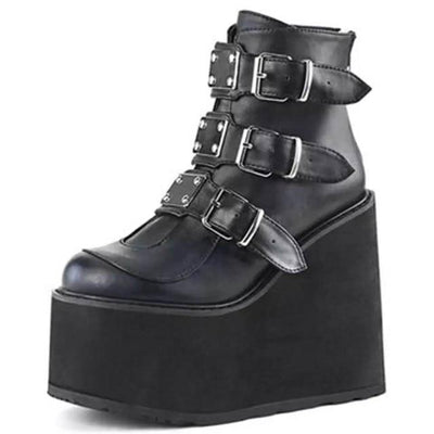 Platform Boots Fashion Thick Bottom - Niches Store