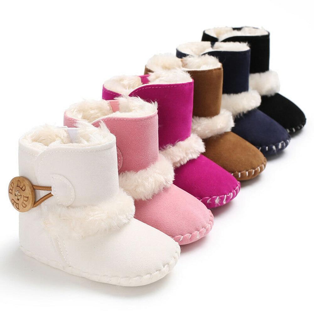 Newborn Infant Baby Girls Snow Boots