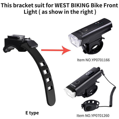 Bracket Mount(s) for 4 in 1 Bicycle Light - Niches Store