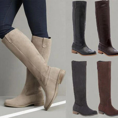 Mid Calf Boots Vintage British - Niches Store